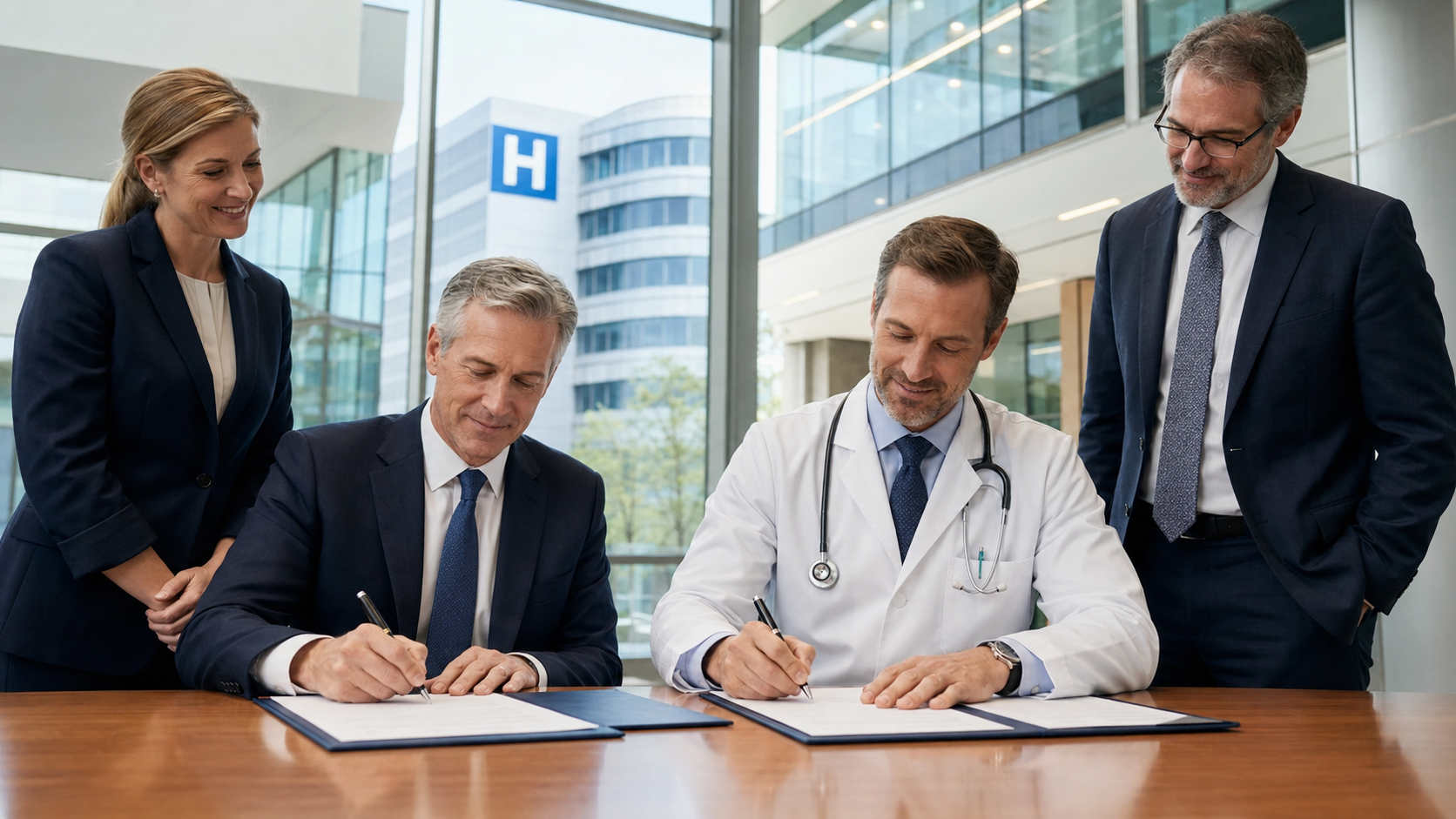 Institutional clinical partnership